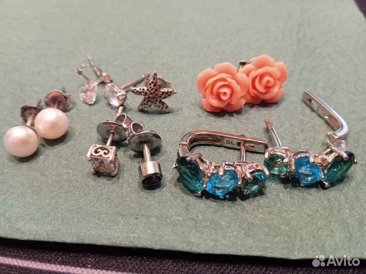 Бижутерия серьги