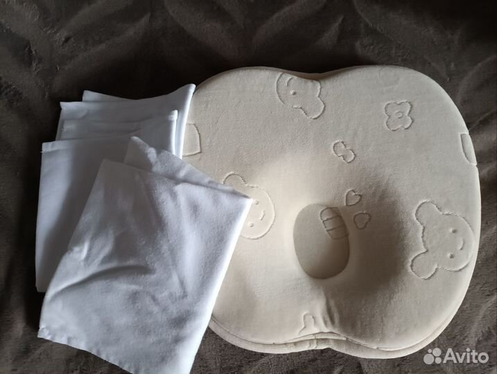 Подушка ортопедическая для новорождённых