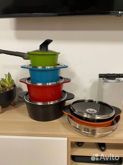 Набор корейских кастрюль Happycall