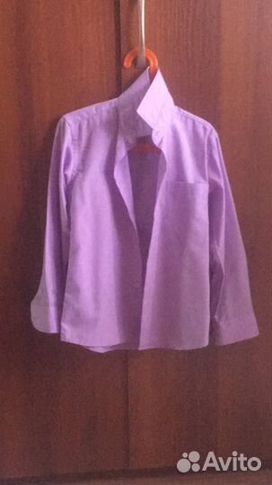 Рубашка на мальчика 122-128