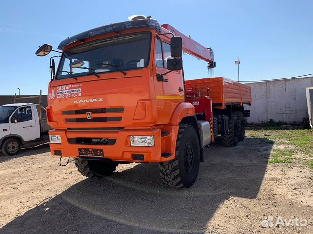 КамАЗ 43118 с КМУ, 2023