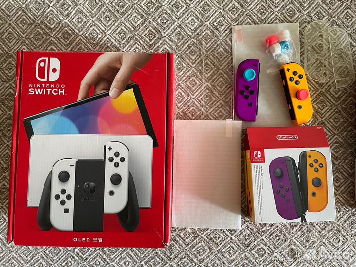 Nintendo switch Oled прошитая чип