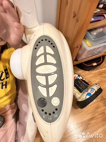 Детские электронные качели шезлонг