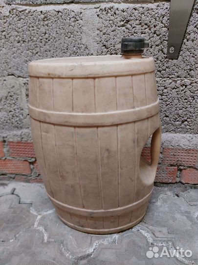 Пластиковый бочонок СССР
