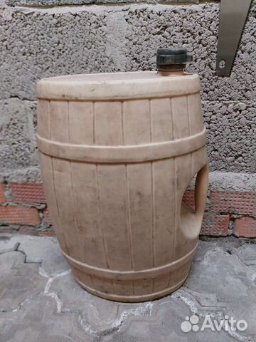 Пластиковый бочонок СССР