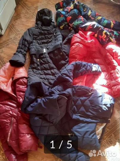 6 пухов.и курток