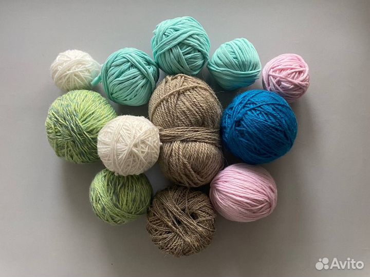 Пряжа для вязания пакетом