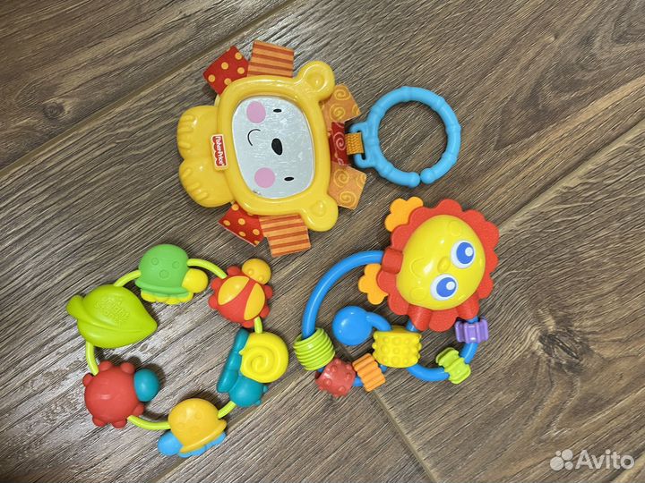 Игрушки погремушки грызунки