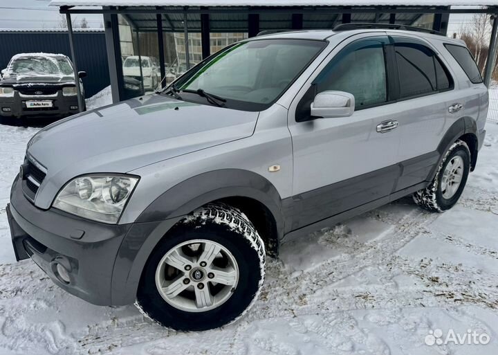 Kia Sorento 2.4 МТ, 2005, 215 300 км