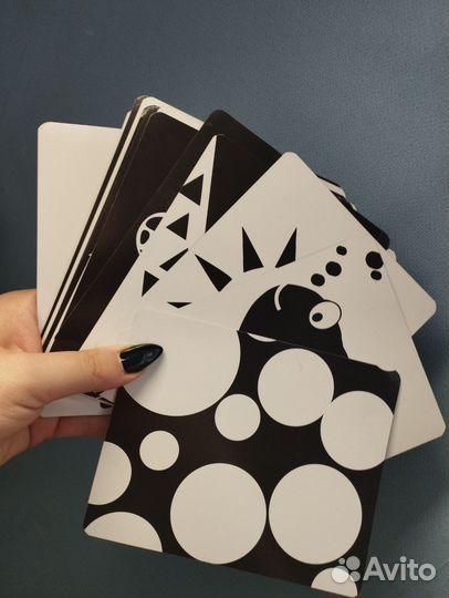 Развивающие карточки для новорожденных