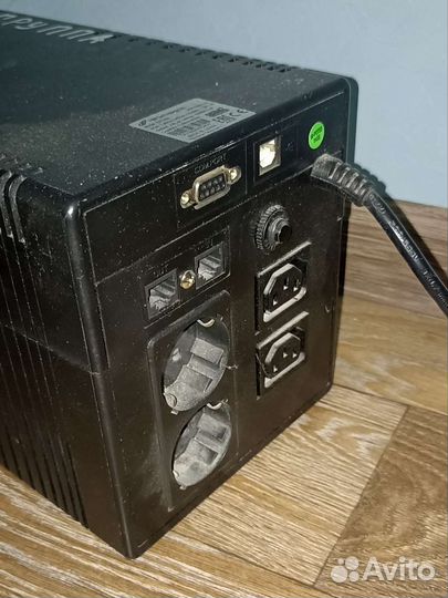 Ибп UPS FSP 1000va/600w без батарей