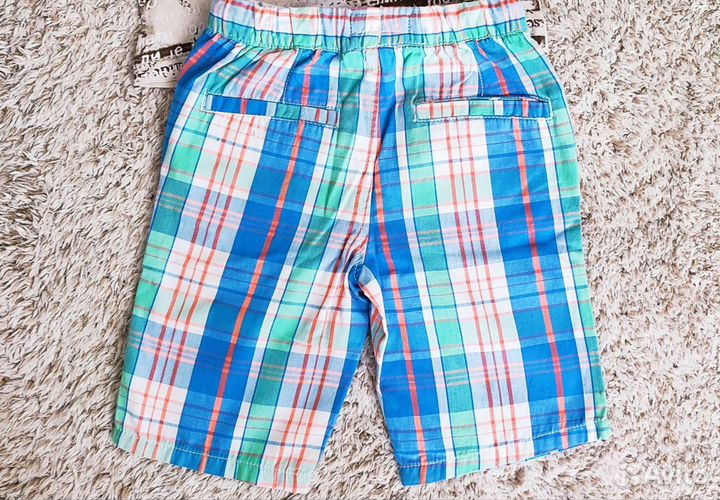 Комплект Шорты Next 5-7л+ майка, джинс