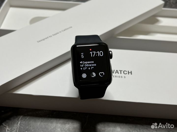 Часы Apple Watch 3 38 mm 94 акб
