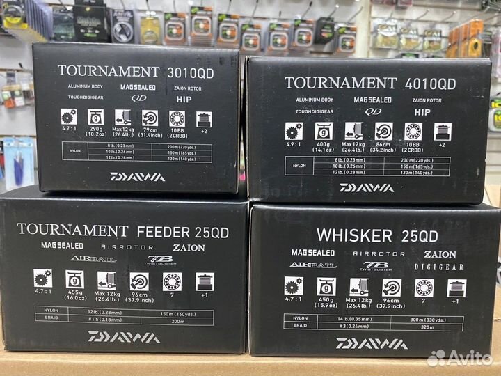 Катушка Daiwa 20 tournament 4010 QD