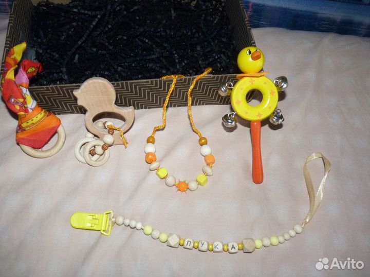 Подарок для новорождённого Цыплёнок