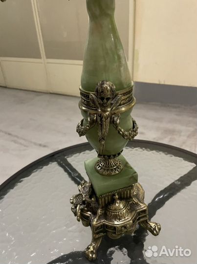 Подсвечник бронза