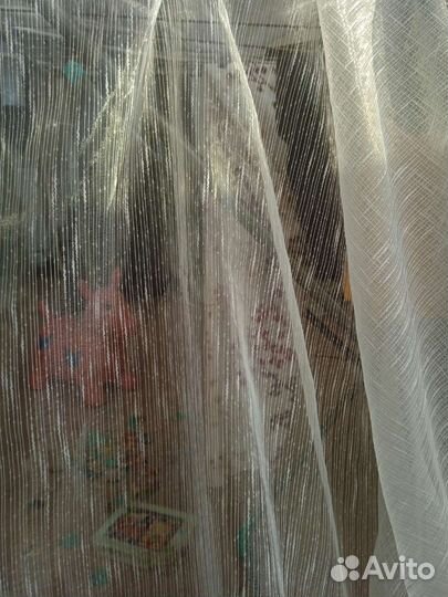 Тюль новая 6м и 3м