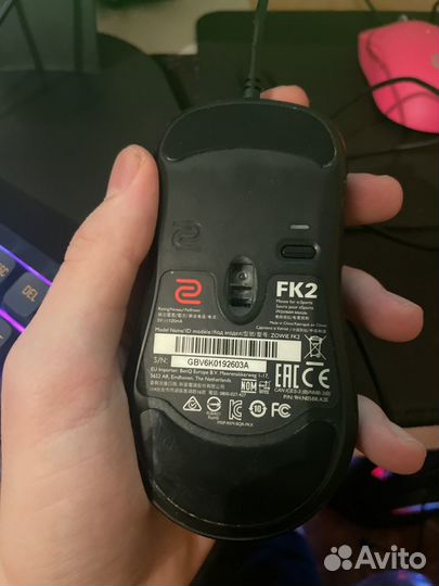 Мышь zowie fk2