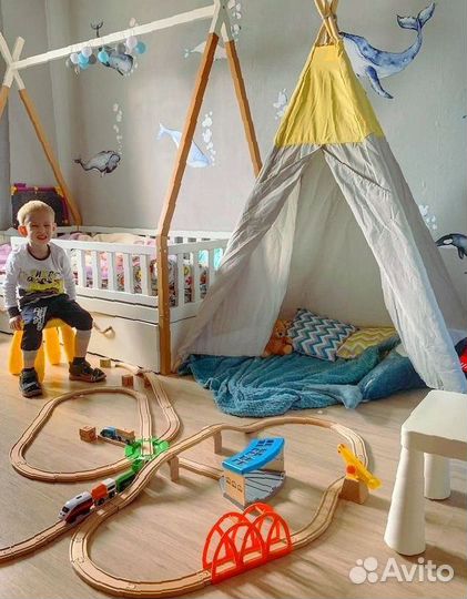 Кровать вигвам