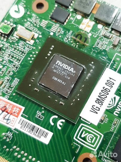 Видеокарта MXM nVidia Fo GeForce 8400M 128MB