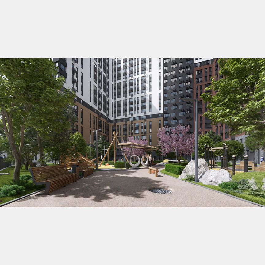 2-к. квартира, 52,6 м², 6/17 эт.