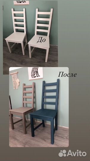 Перекраска мебели