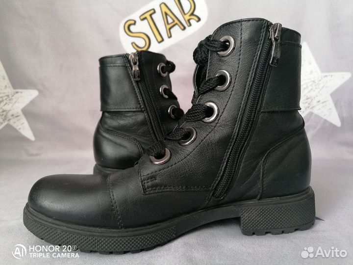 Ботинки демисезонные для девочки 35 размер