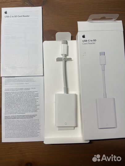 Apple USB-C to SD card reader картридер