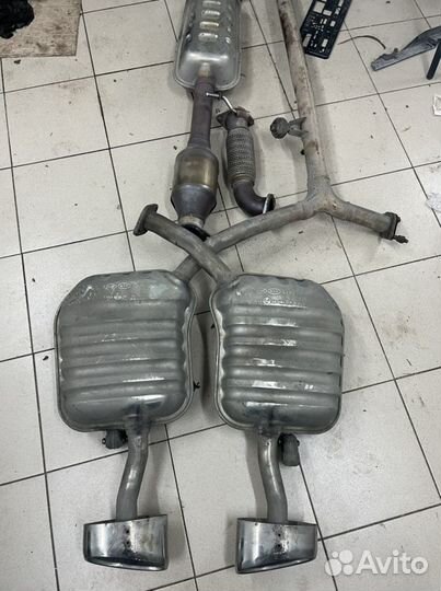 Глушитель на kia optima 4