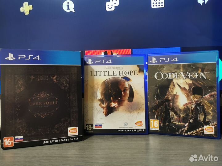 Игры ps4 little hope code vein ds3