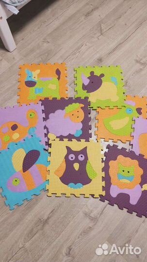 Развивающий коврик пазл