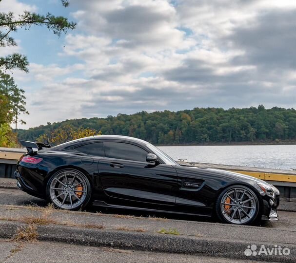 Кованые диски R20 5x112 на Mercedes AMG GT