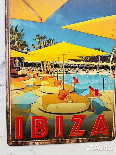 Декор на стену Ocean Beach Ibiza