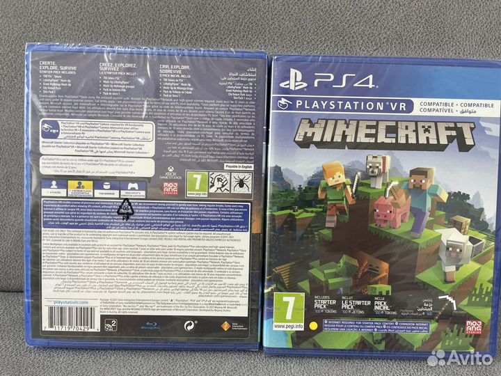 Minecraft PS4 / PS5 Диск Новый (Рус.Язык)