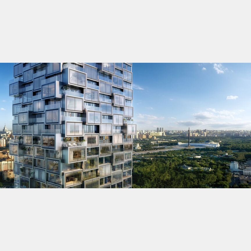 3-к. квартира, 91,5 м², 5/46 эт.