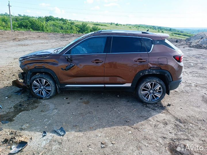 Changan CS35 Plus 1.6 AT, 2019, битый, 35 000 км