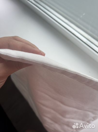 Детское одеяло и подушка в кроватку