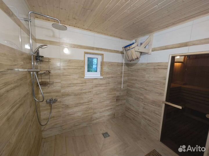 Русская баня на дровах для семейного отдыха