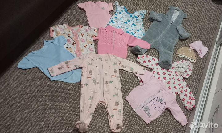 Детские вещи пакетом для девочки