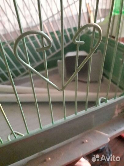 Клетка с аксессуарами для питомцев