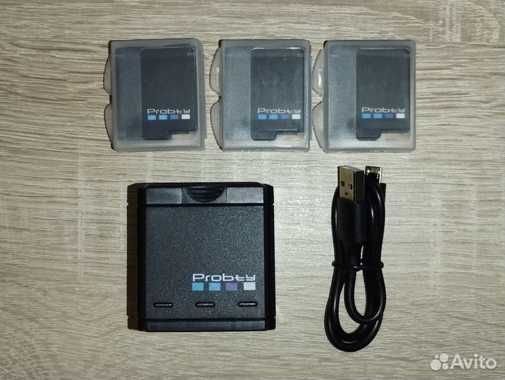 Аккумулятор Probty для GoPro Hero 7 / 6 /5 (новые)