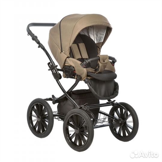 Новая коляска 2в1 с большими колесами в наличии