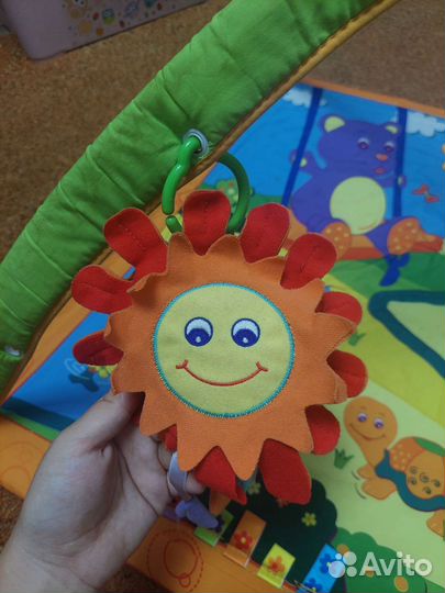 Развивающий коврик tiny love sunny day