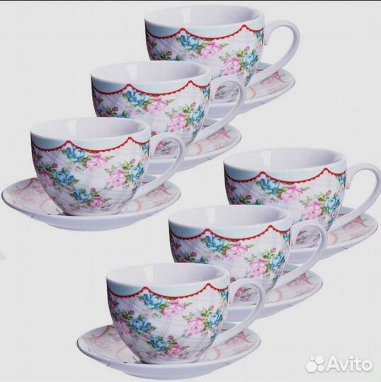 Набор чайный фарфоровый Loraine