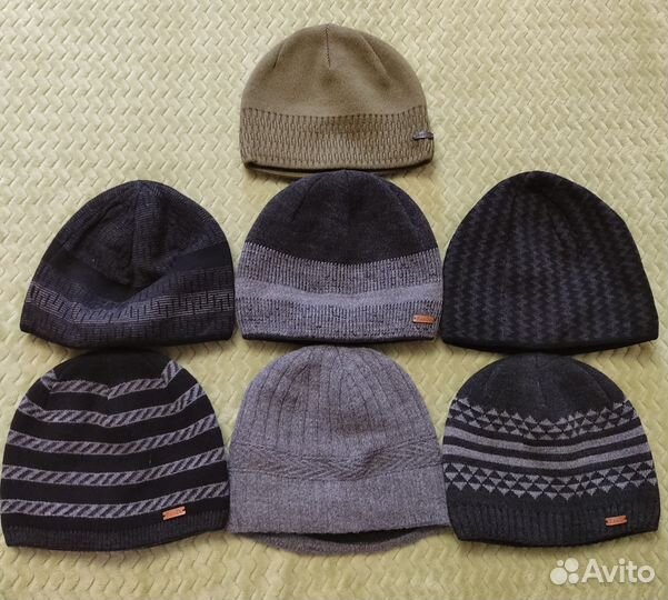 Мужская шапка новая на флисе