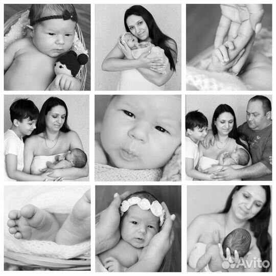 Фотосессия новорожденного/ньюборн съёмка с выездом