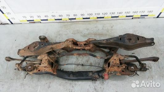 Балка задняя audi A3 8P (93L24L801)