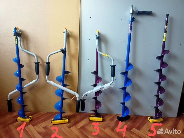 Ледобур, ледебур под шуруповёрт