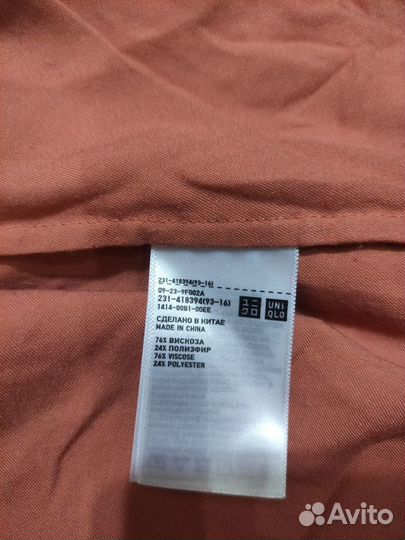 Вещи пакетом рубашка uniqlo M свитер L