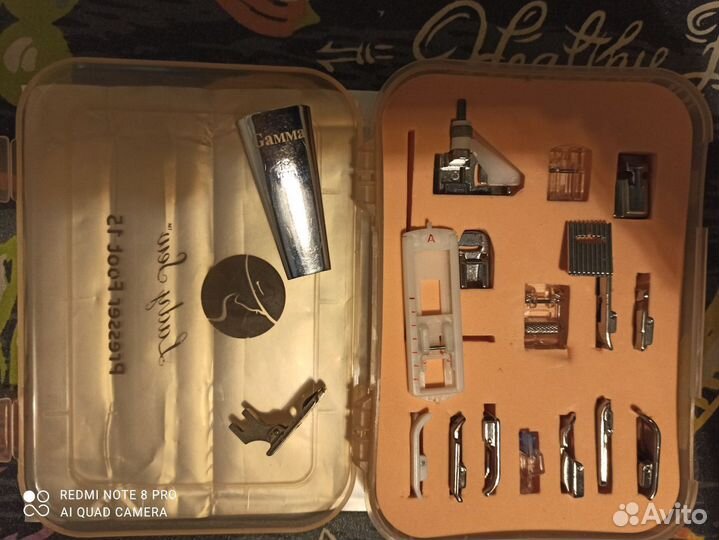 Универсальный набор швейных лапок 15 штук